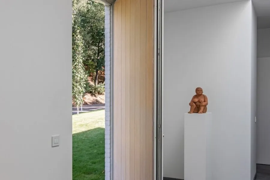 Entrée - Villa Moderniste avec Technologie Avancée à Bolderberg