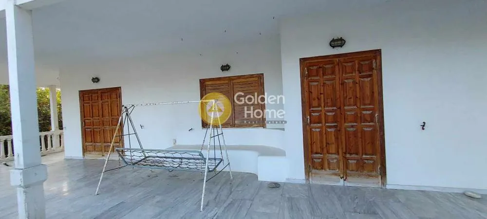 Terrasse - Duplex Villa with Sea View in Oropos