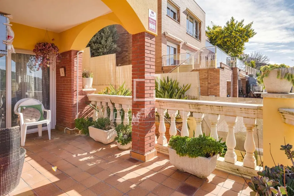 Terrasse - Detached House with Pool in Vilassar de Dalt