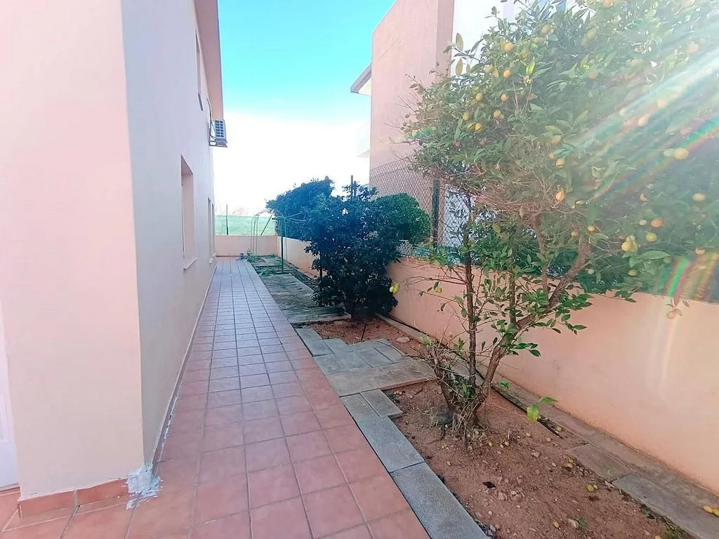 Jardin - Chalet with Sea View in Oliva Playa