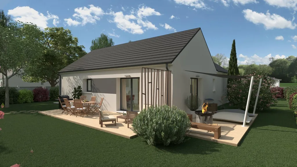 Maison Moderne avec Jardin dans un Quartier Paisible