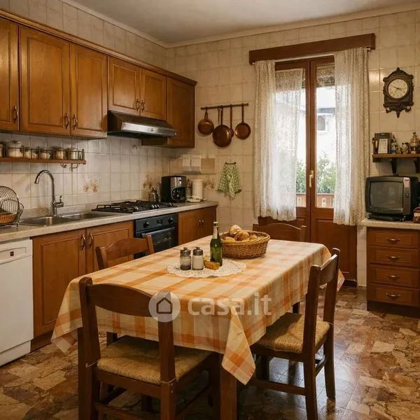 Köök - Spacious Apartment with Garage in Molinella