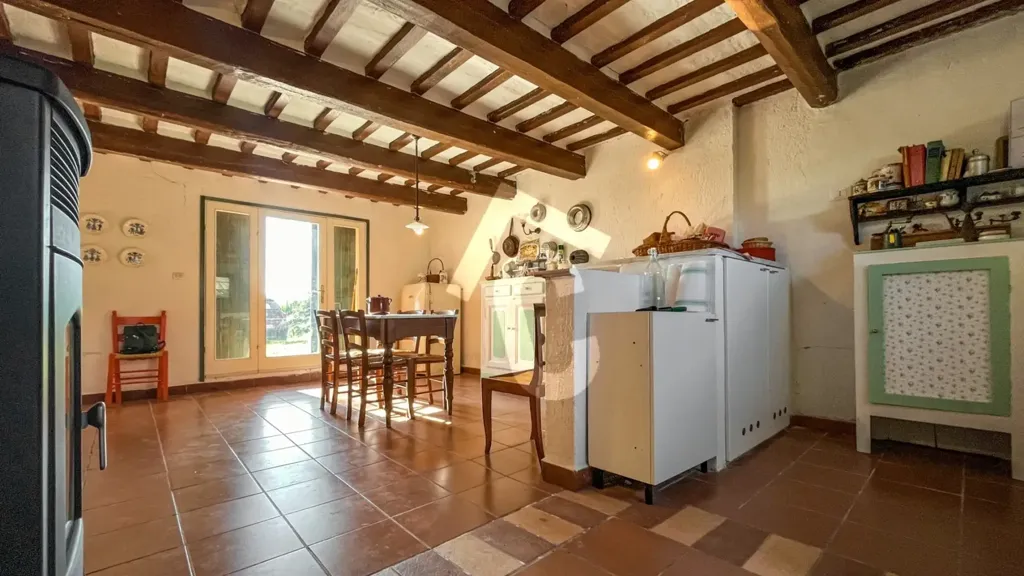 Köök - Rustic House with Private Garden in Jesi