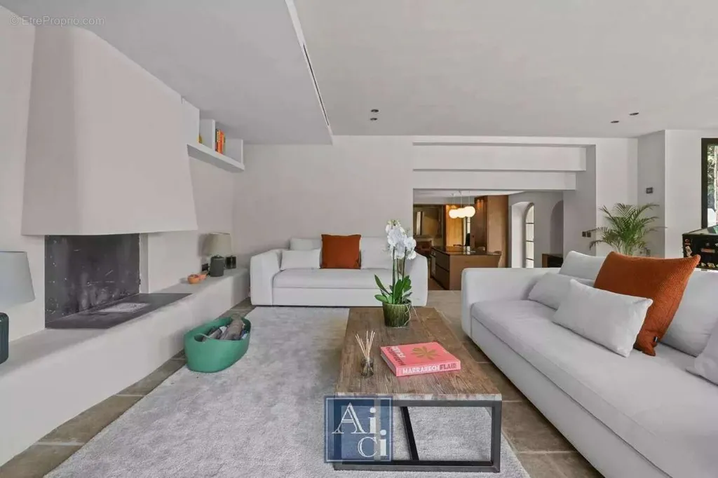 Soggiorno - Renovated Bastide with Pool near Cannes