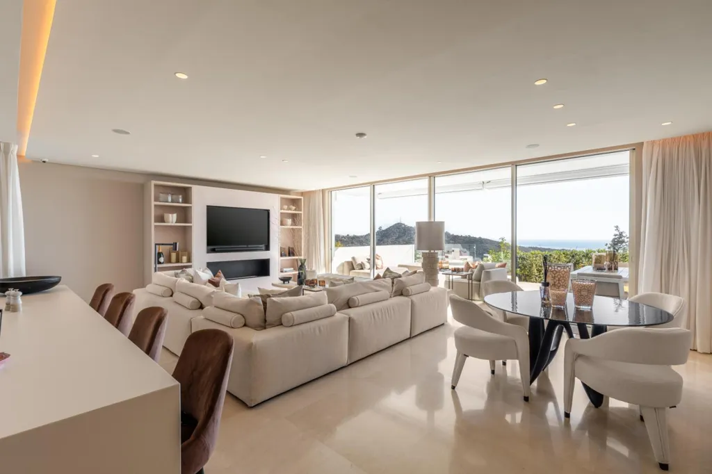 Soggiorno - Luxury Flat with Sea View in Ojén