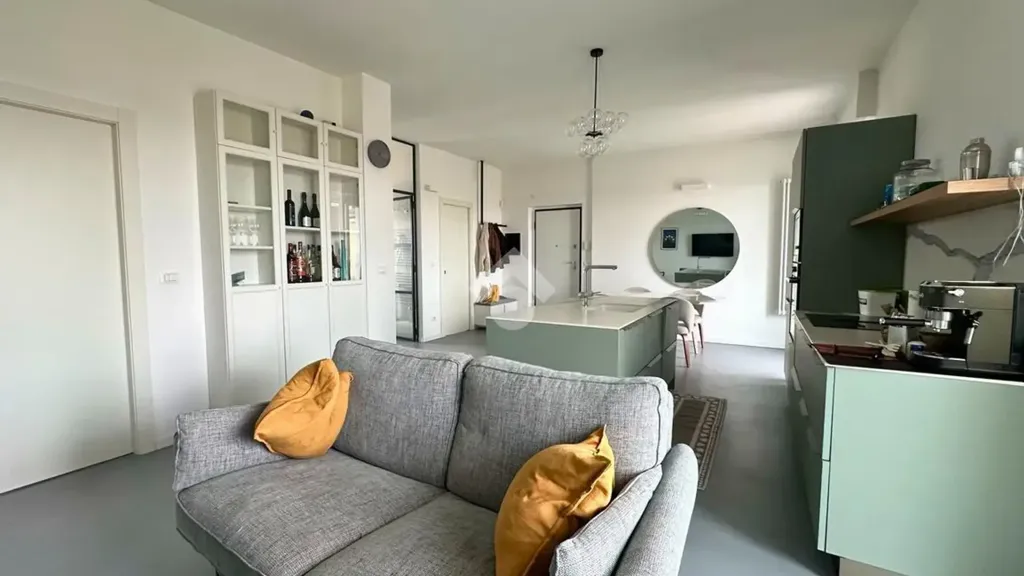Köök - Panoramic Attico with Terrace in Torino