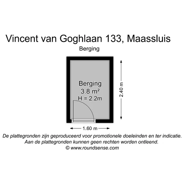 Galerij Flat with South-Facing Balcony in Maassluis