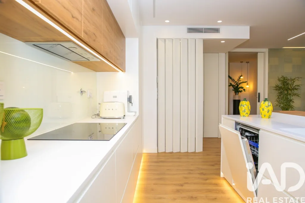 Cuisine - T2 Apartment with River View in Alverca