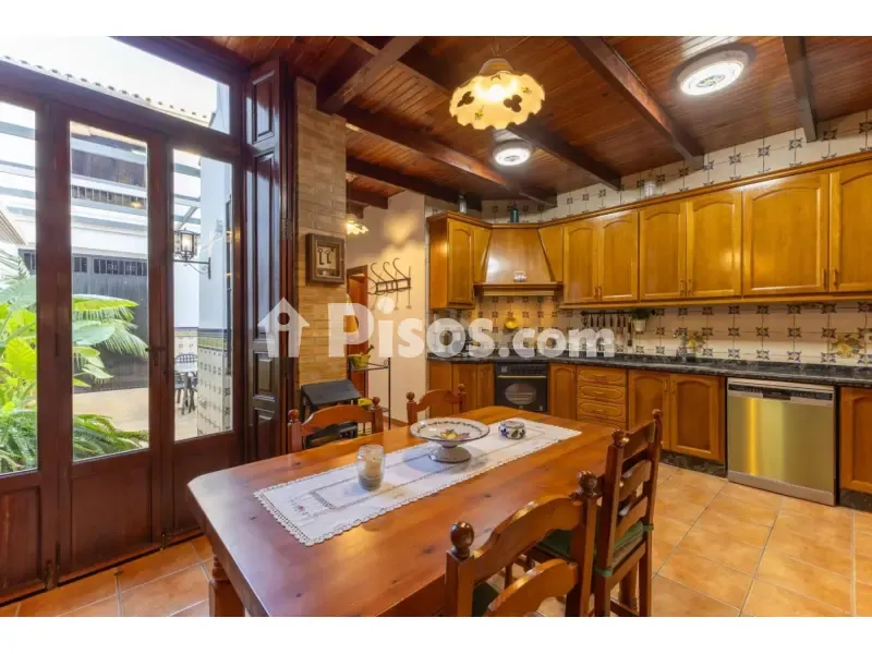 Kitchen - Restored Rustic House with Garden in Carcaixent