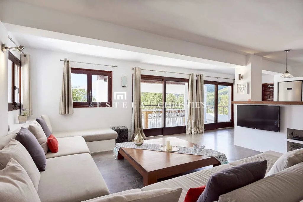 Séjour - Contemporary Villa with Pool in Es Cubells