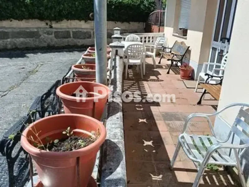 Terrass - Chalet with Garden in Coirós de Arriba