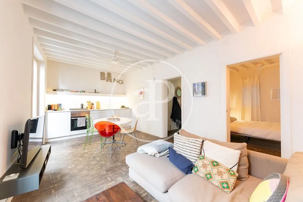 Séjour - Charming 2-Bedroom Apartment in Palma's Old Town