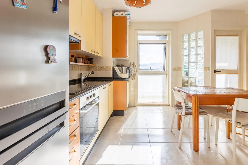 Köök - Duplex with Sea View on A Coruña Promenade