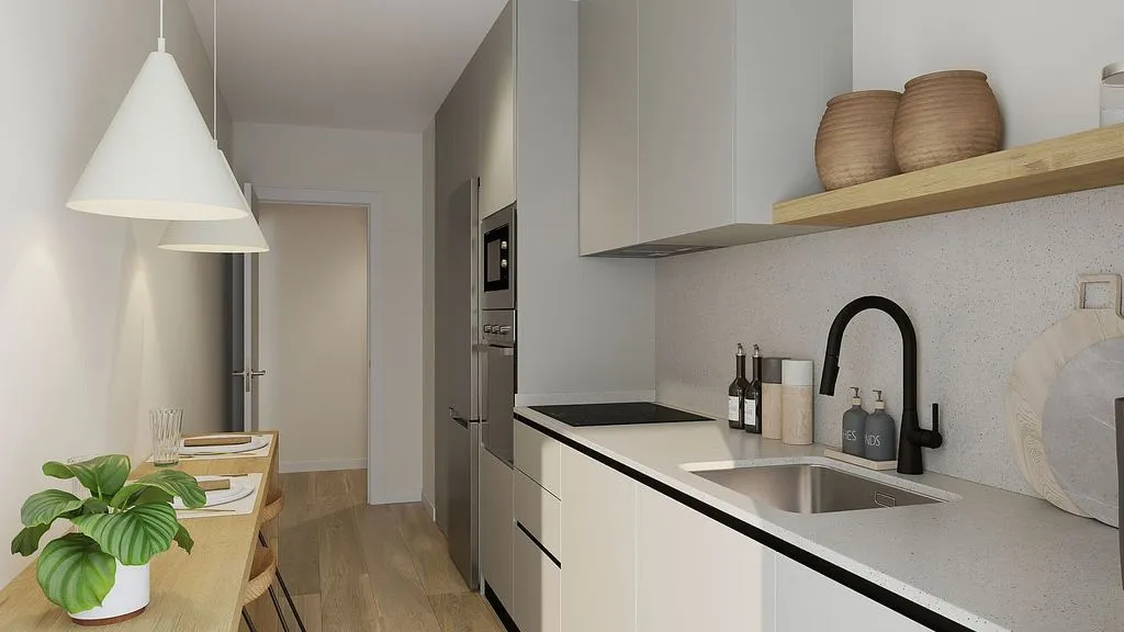 Köök - New Flat with Pool in De Andalucía Street