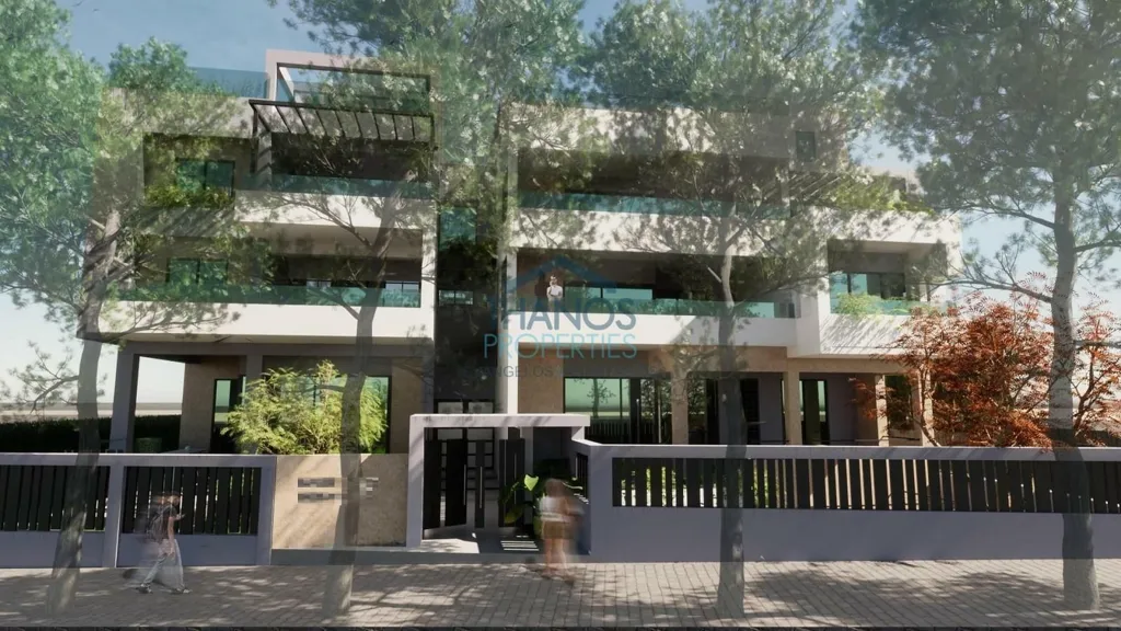 Contemporary Apartment with Fireplace in Kifissia