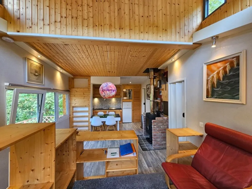 Soggiorno - Chalet with Solar Panels in Durbuy