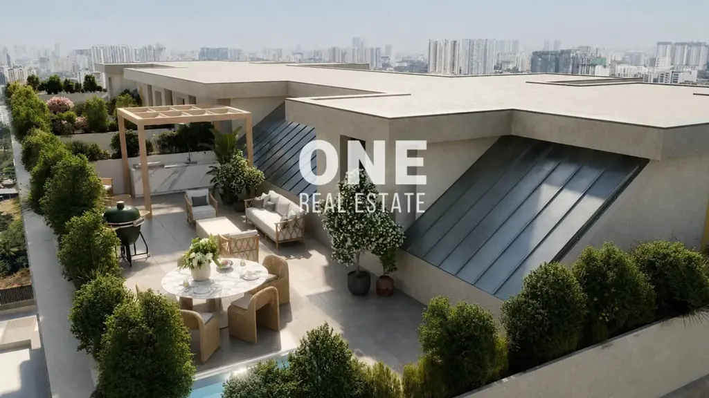 Vista aerea - Modern Apartment with Terrace in Monza