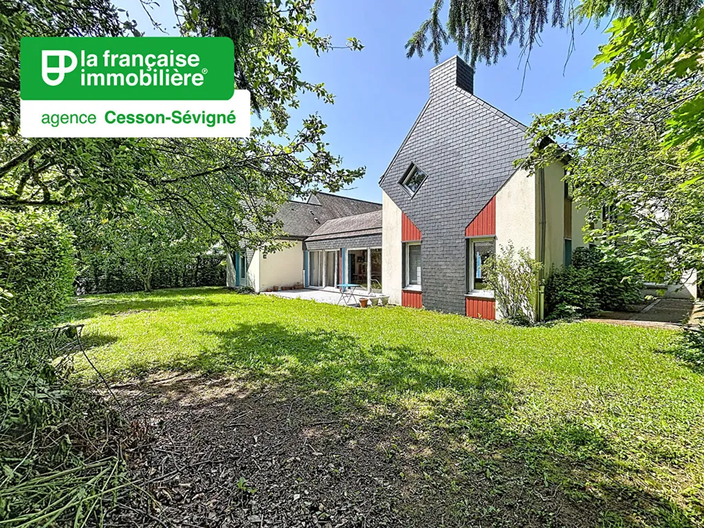 Jardin - Maison d'architecte avec jardin à Cesson Sévigné