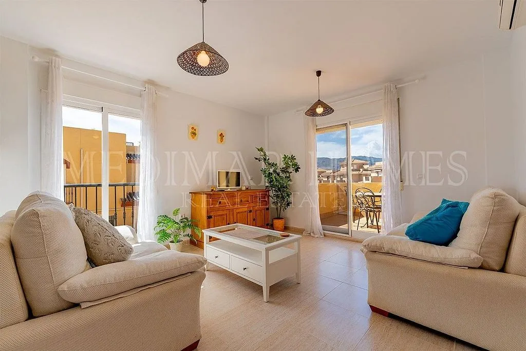 Séjour - Apartment with Pool and Terrace in Los Gallardos