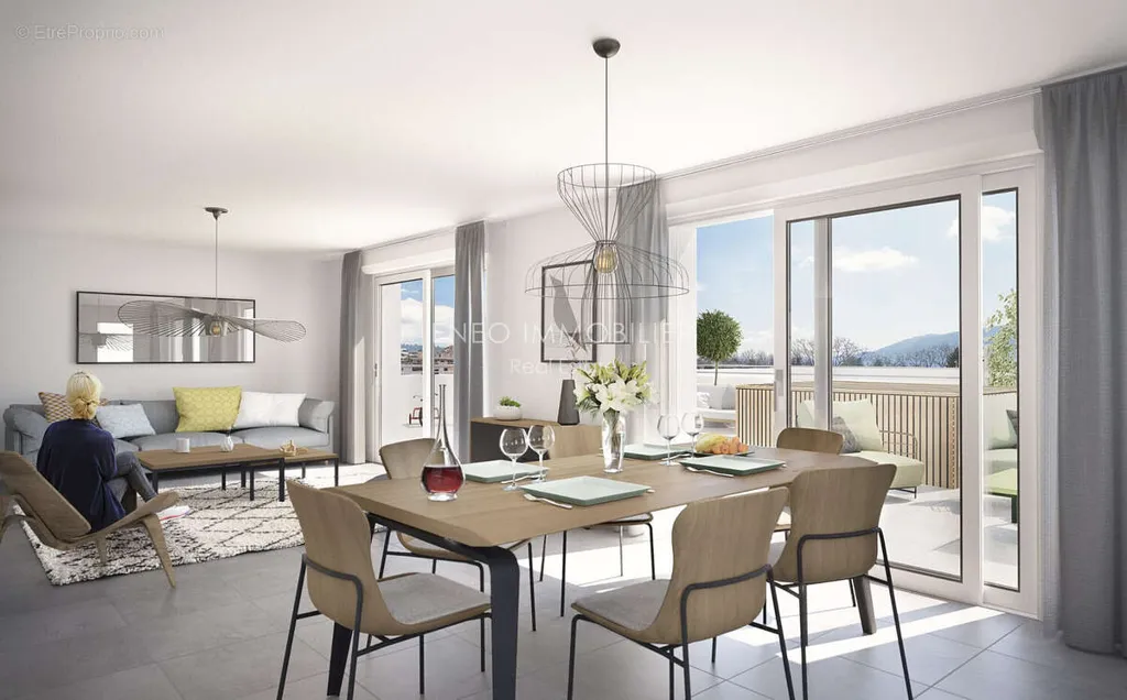 Sala da pranzo - Apartment with Balcony in Macot-La-Plagne
