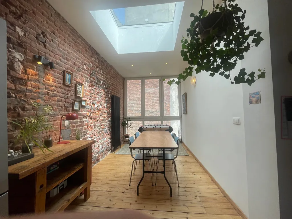 Söögituba - Charming Duplex Apartment in Saint-Gilles