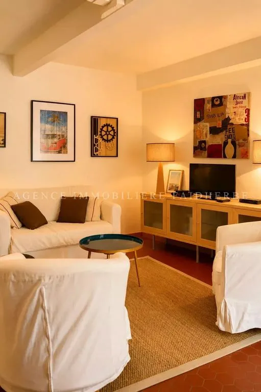 Séjour - Appartement de Luxe à Saint-Tropez, Près de la Place des Lices