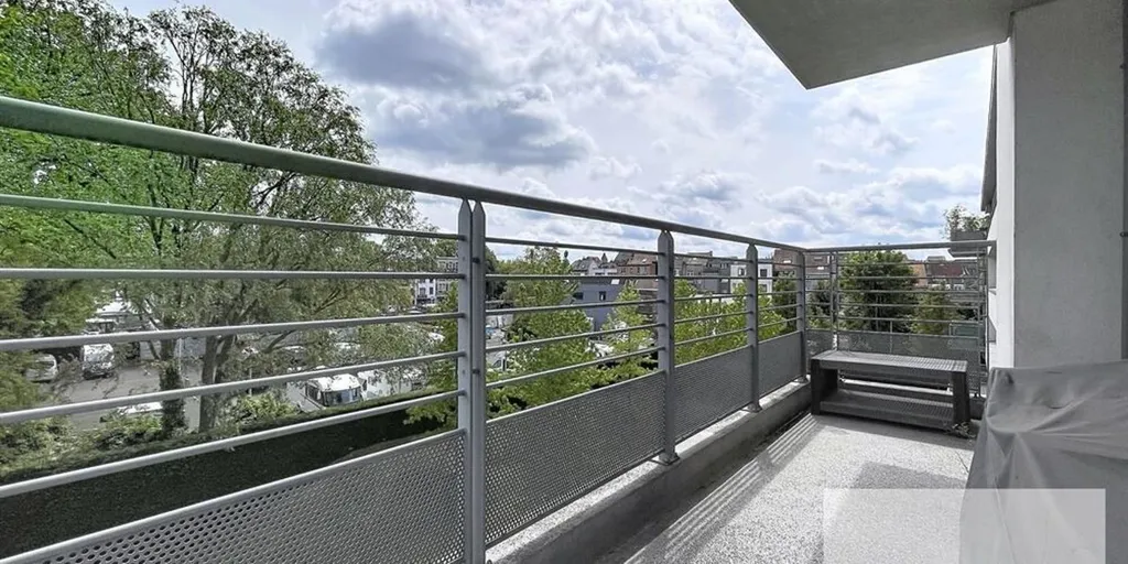 Balcon - Appartement avec Terrasse L en Plein Vert à Anderlecht
