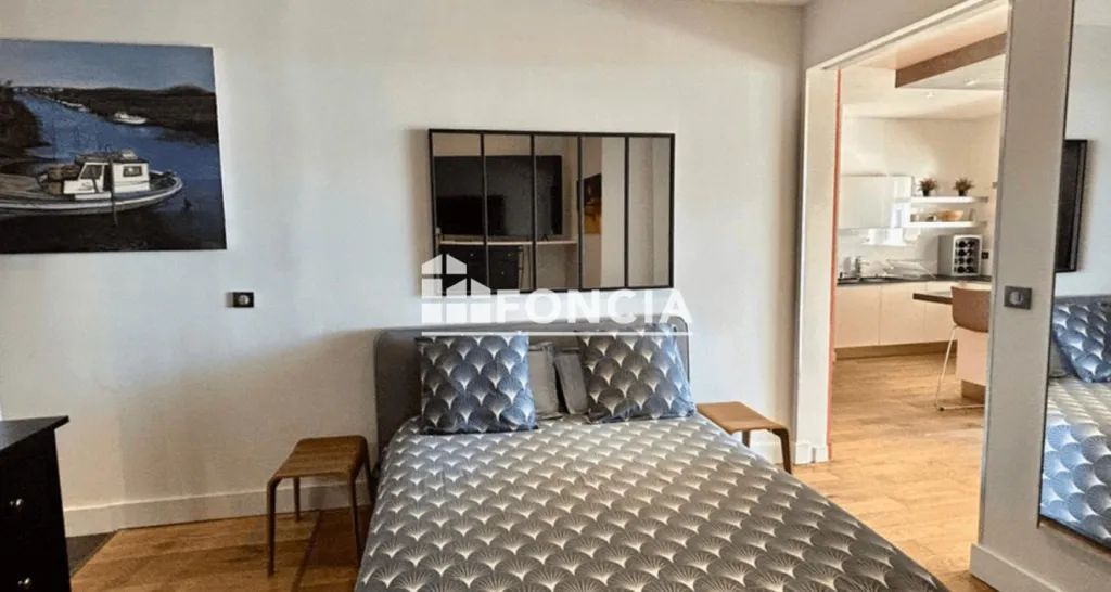 Chambres - Appartement T2 avec Vue Océan à Biarritz