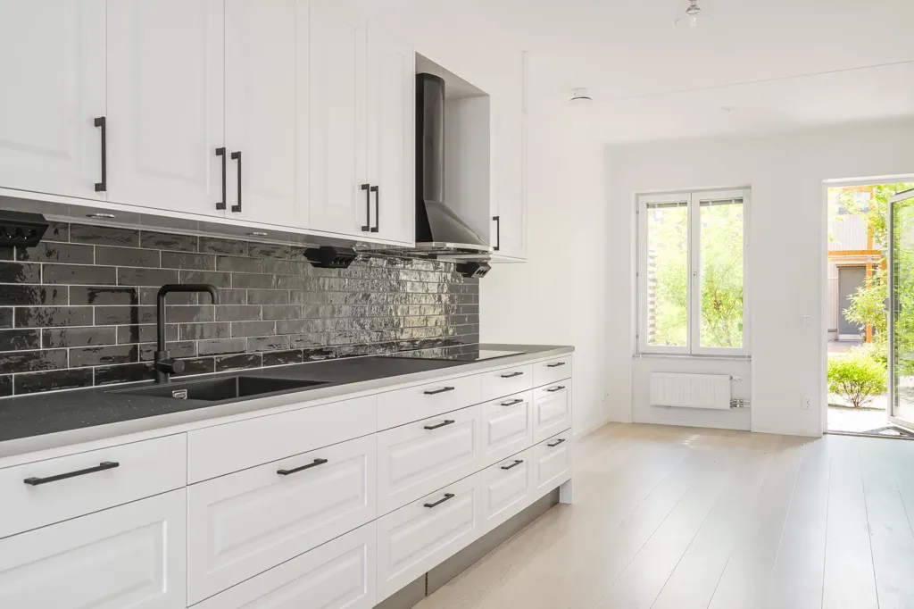 Cucina - Apartment with Garden Access in Linköping