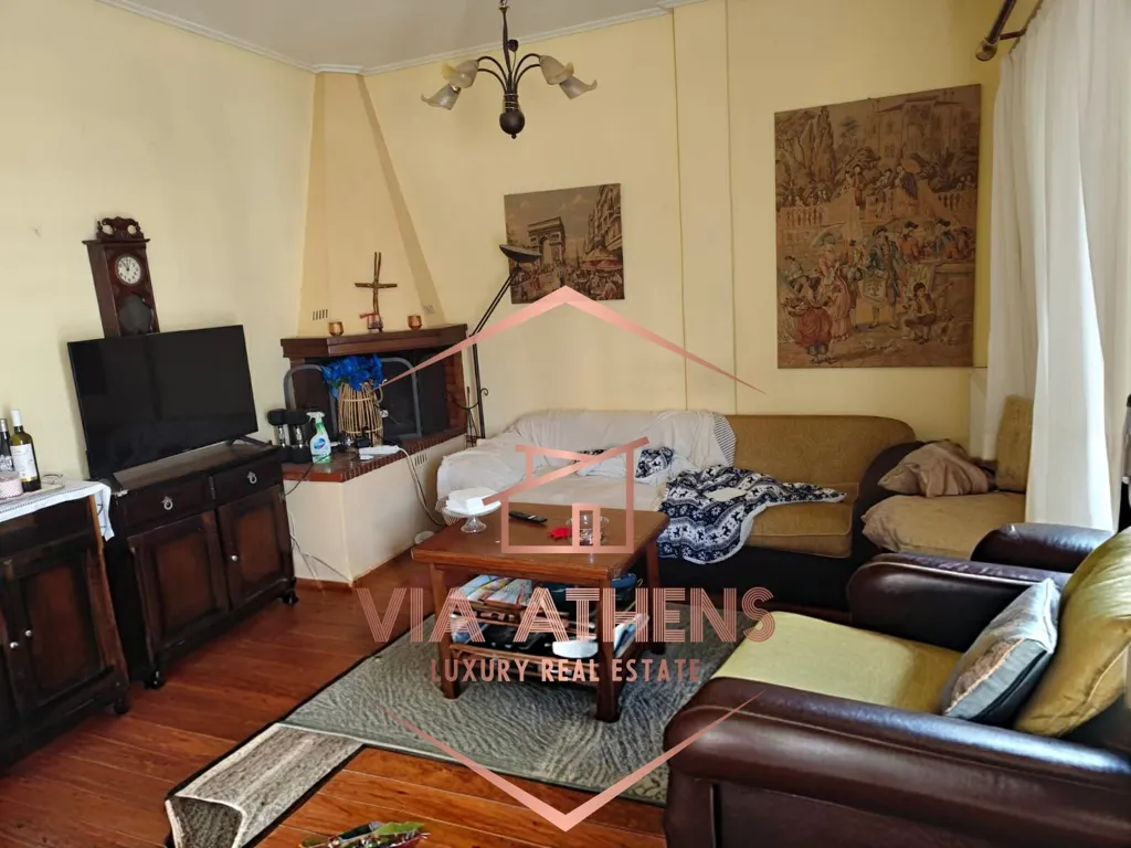 Séjour - Front-Facing Apartment with Garden in Helioupoli