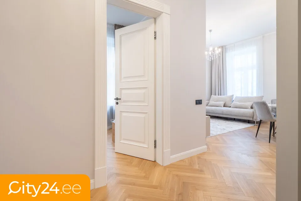 Entrée - Renovated 2-Bedroom Flat in Quiet Centre
