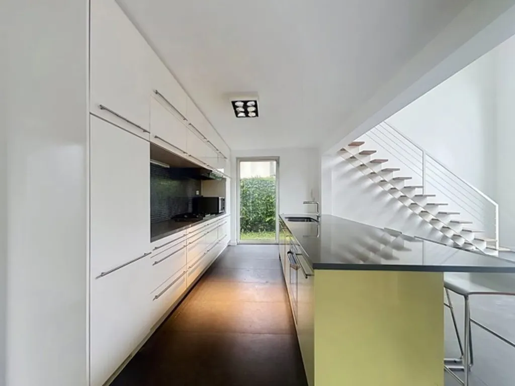Kitchen - Architectural Villa with Garden in Tervuren