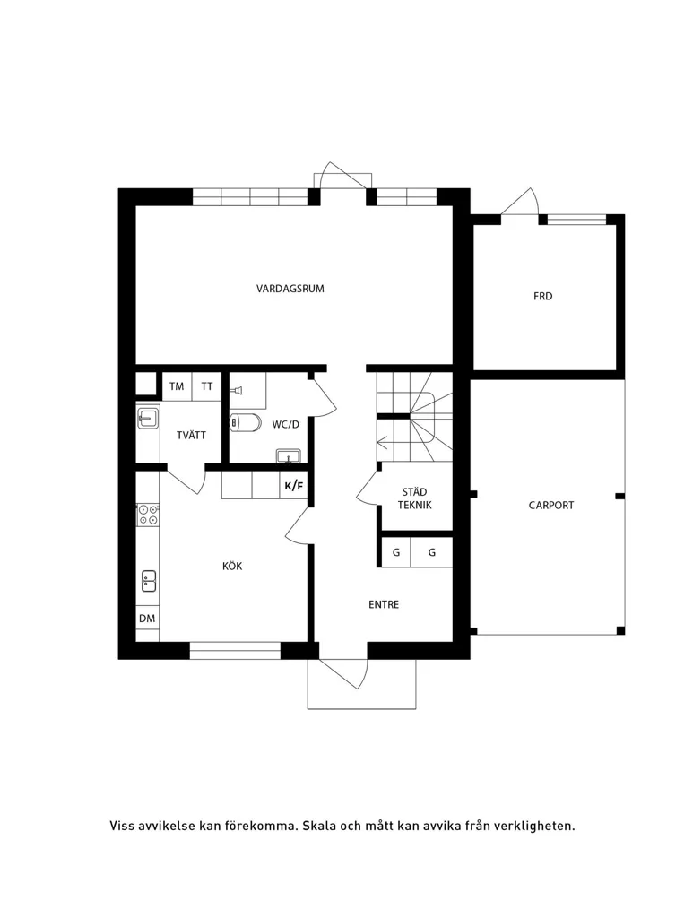 Plaan - Family-friendly Duplex with Garden in Nyköping