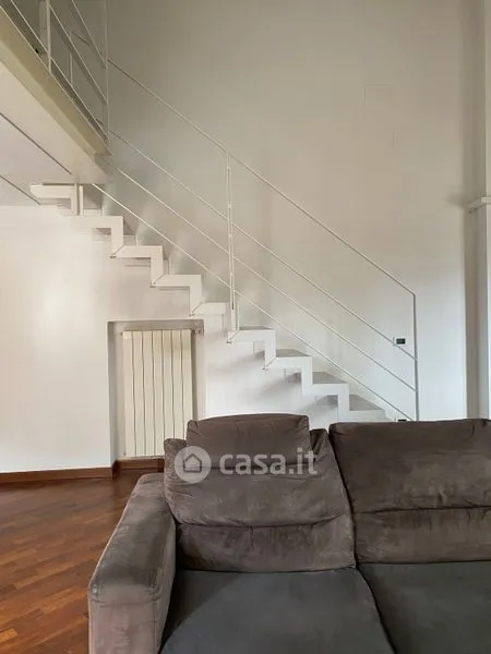 Séjour - Rustic Trilocale with Balcony in Piacenza