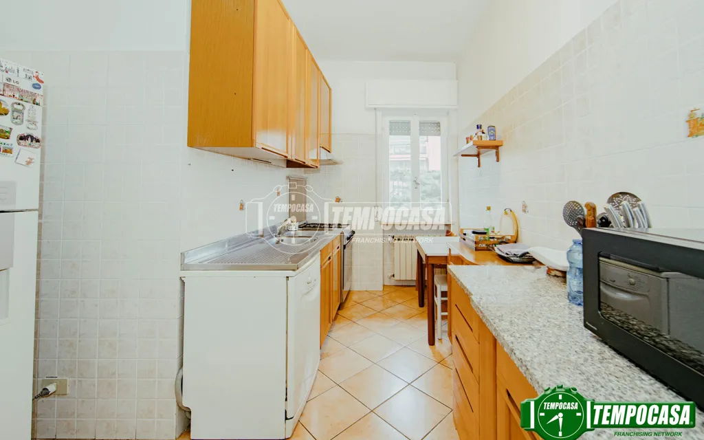 Cuisine - Spacious Trilocale with Garden in Pavia