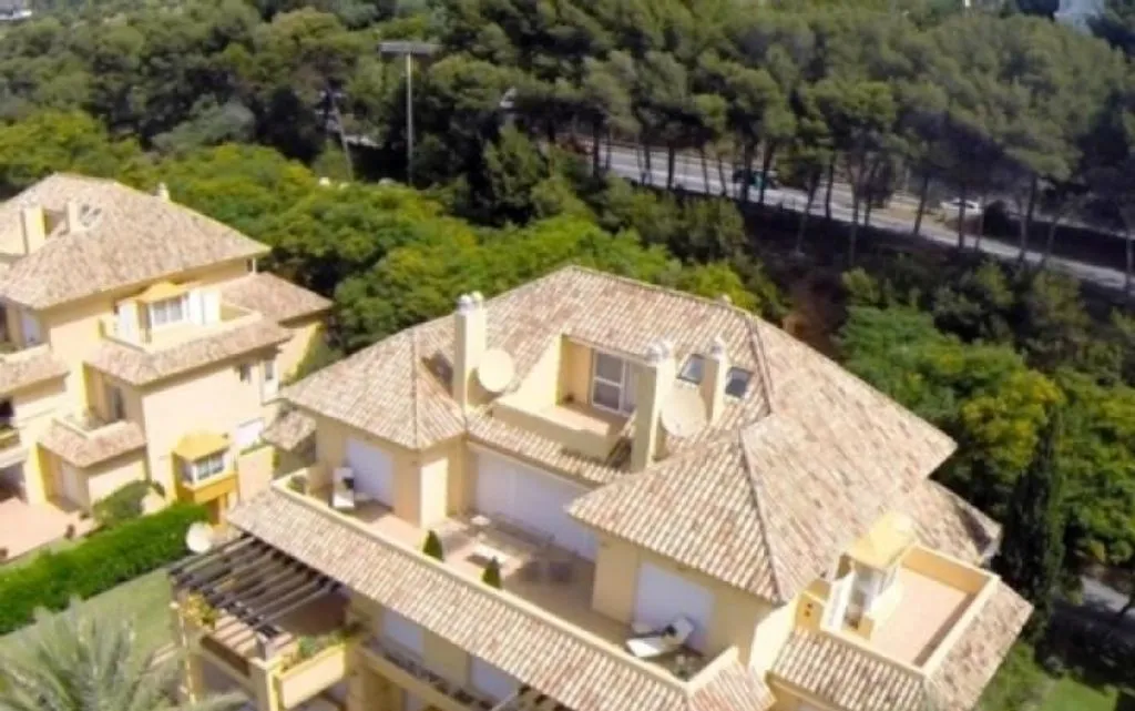 Vue aérienne - Seafront Apartment with Sea View in Marbella