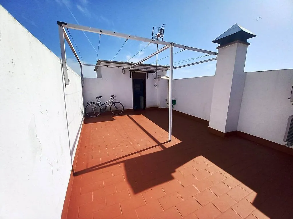 Terrasse - Semi-detached House with Balcony in El Pedroso
