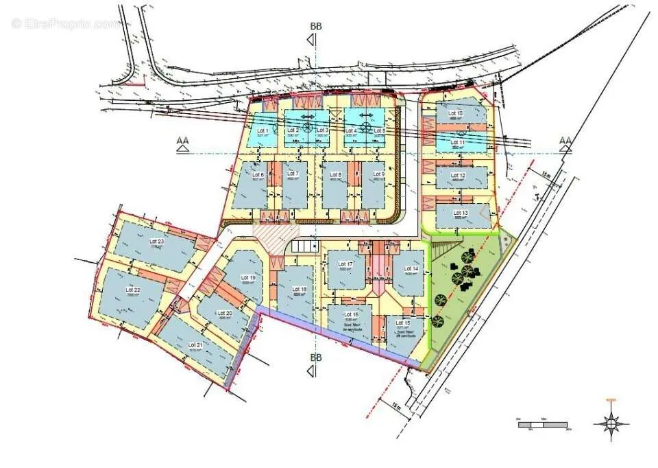 Floor Plan - South-Facing Plot with Garden in Saint-Siffret