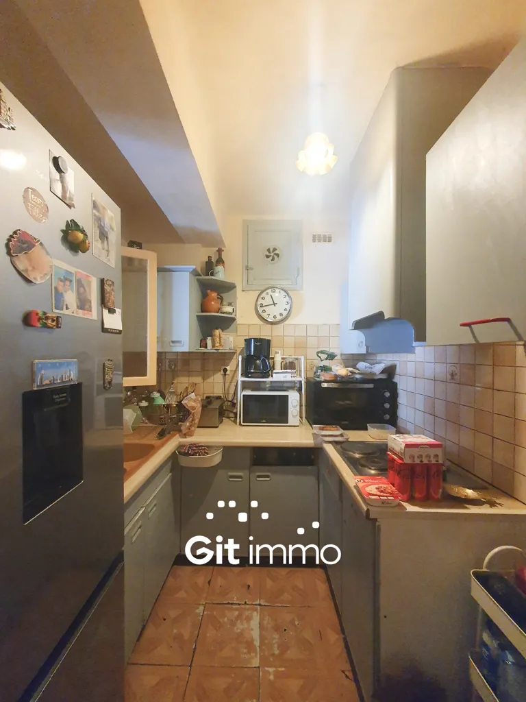 Köök - T3 Flat with Balcony in Marseille 5ème