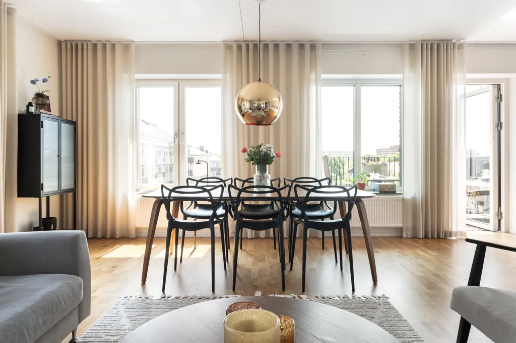 Salle à manger - Modern Apartment with Balcony in Göteborg