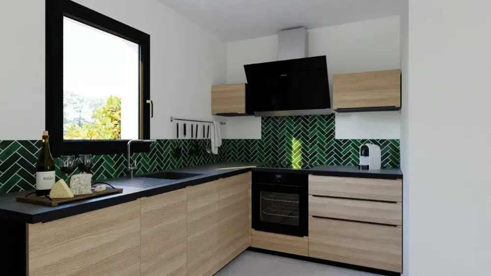 Maison Neuve 3 Pièces avec Jardin à Saint-Lys