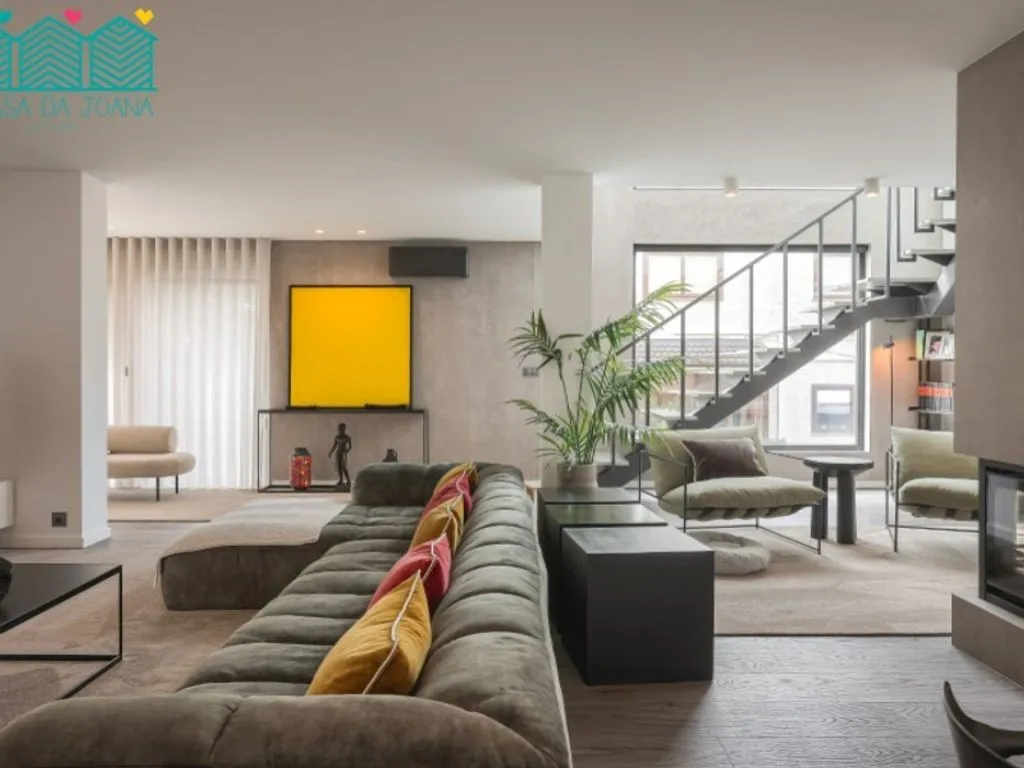 Living Room - Luxury Villa with Pool in Azurva, Aveiro