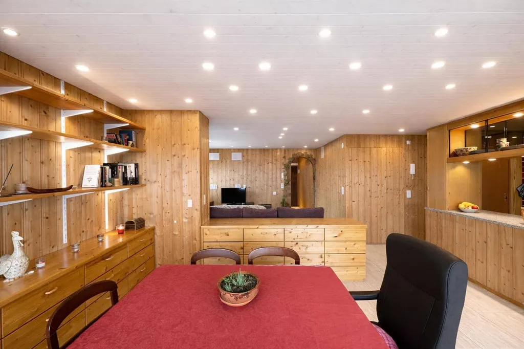 Söögituba - Penthouse with Sea View in La Colonia de Sant Jordi