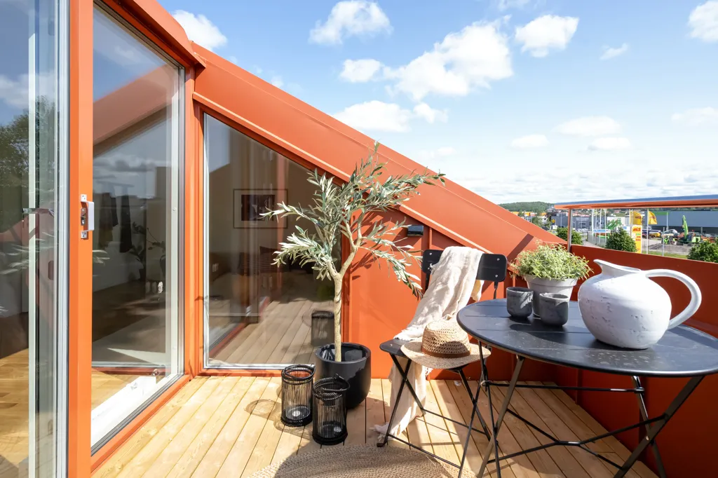 Terrasse - Loft Apartment with Terrace in Central Göteborg