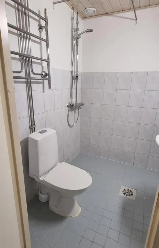 Salles de bain - Twin-Unit with Balcony in Myllyhaka, Nokia