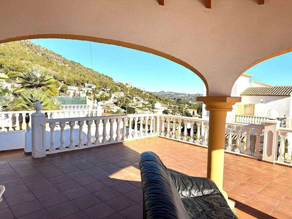 Terrace - Luxury Villa with Sea Views in Calpe