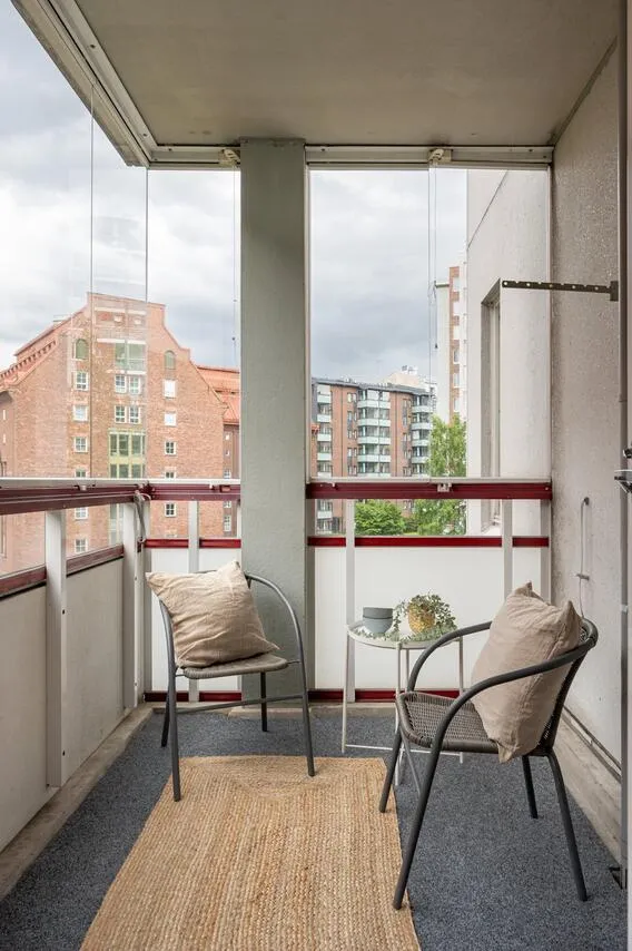 Balcon - City Apartment with Balcony in Helsinki