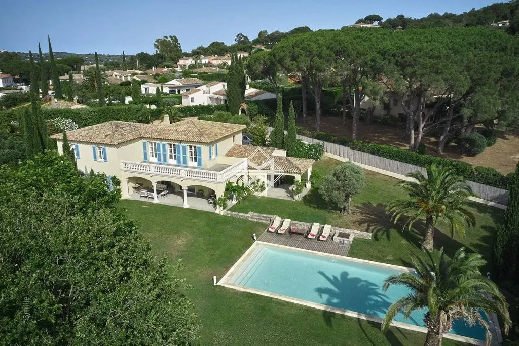 Vista aerea - Provençal Villa with Pool near Saint-Tropez
