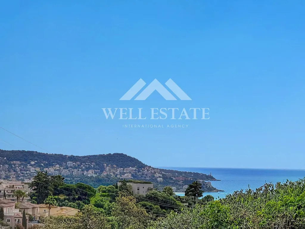 Jardin - Appartement Villa avec Piscine et Vue Panoramique à Nice