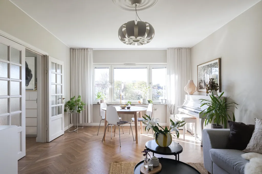 Séjour - Charming Flat with Balcony in Kålltorp